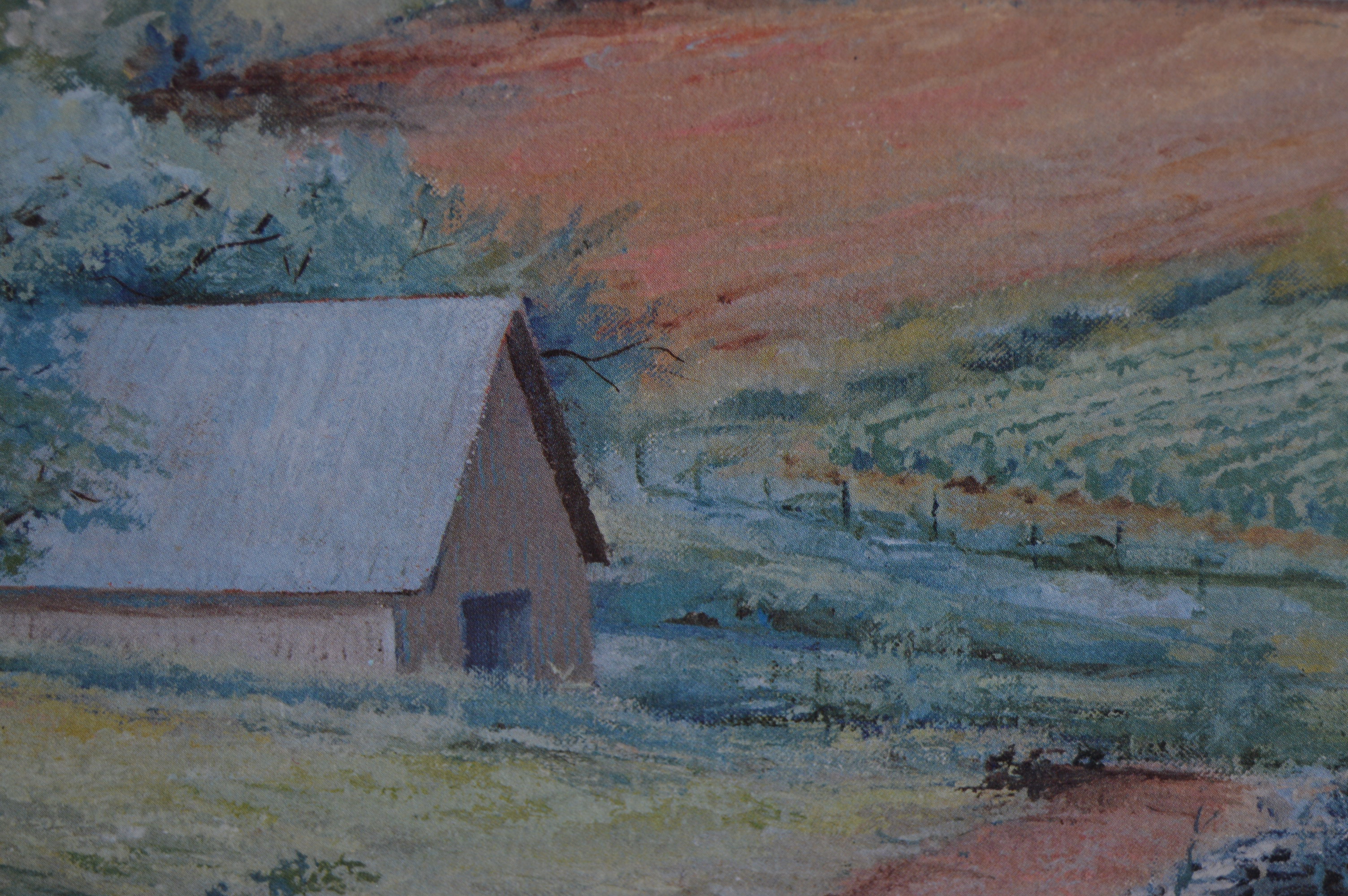 Framed Landscape Print