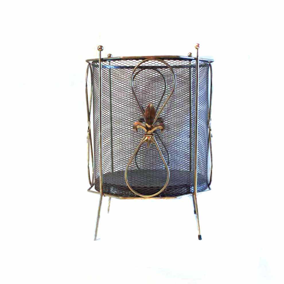 Vintage Wire Waste Basket