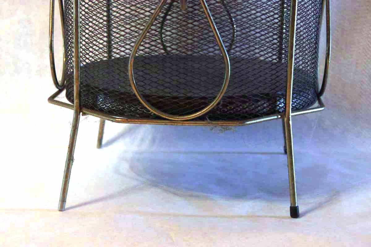 Vintage Wire Waste Basket