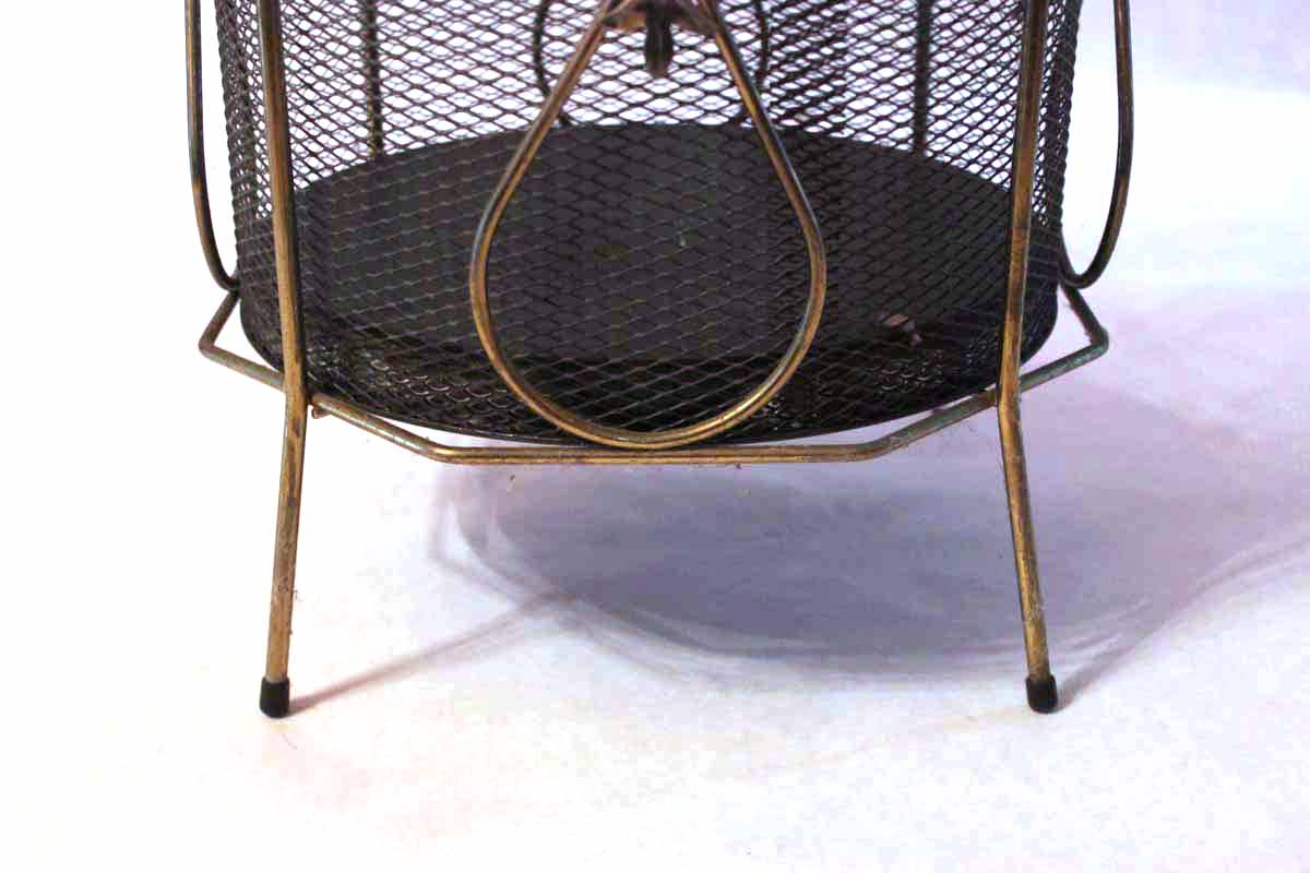 Vintage Wire Waste Basket