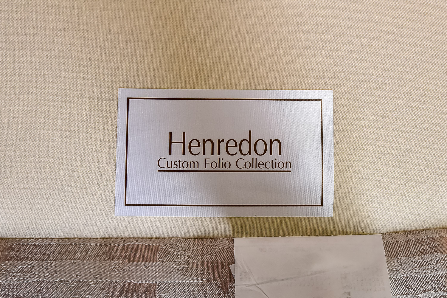 Pair of Henredon Armchairs and an Ottoman