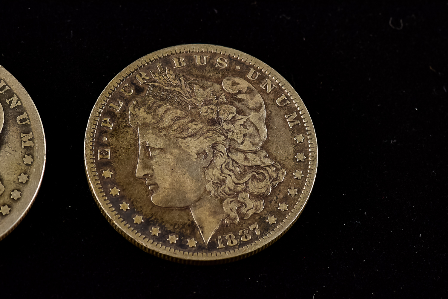 Set of Morgan Silver Dollar Coins