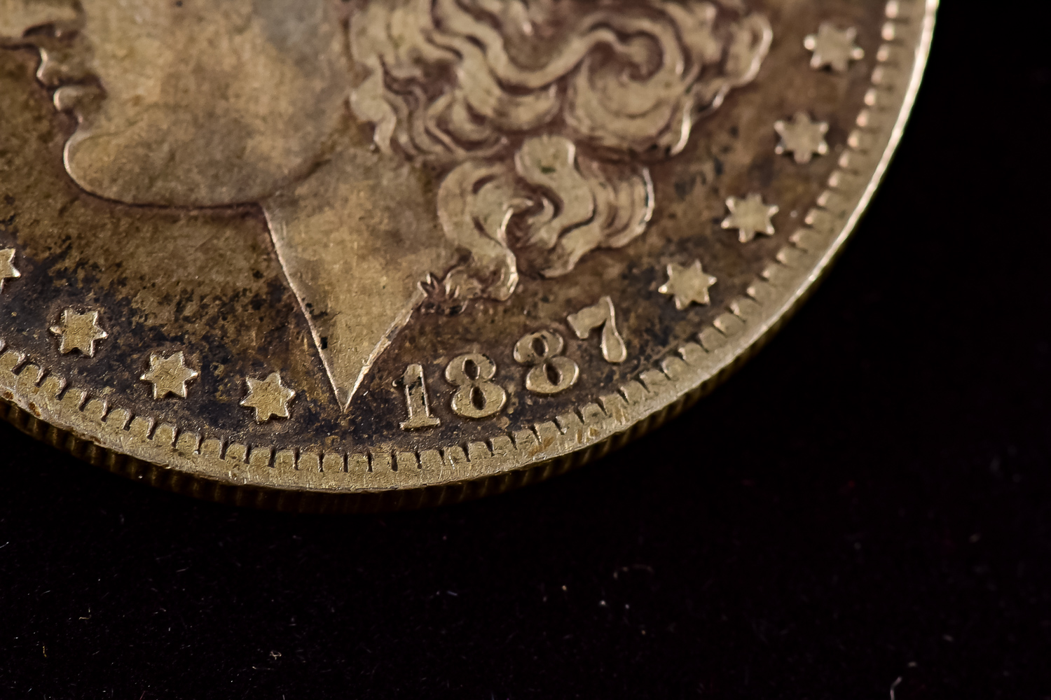 Set of Morgan Silver Dollar Coins