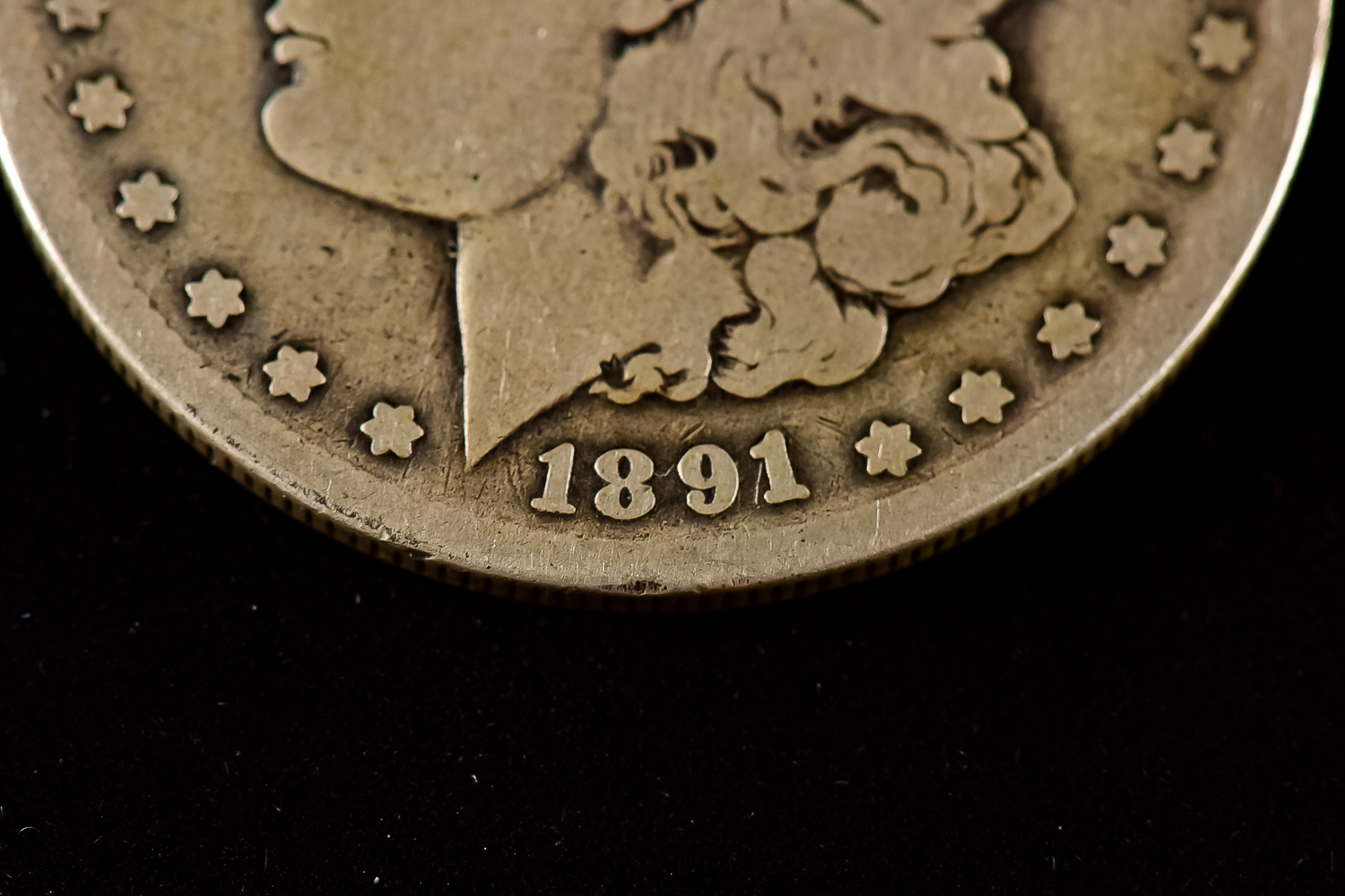 Set of Morgan Silver Dollar Coins