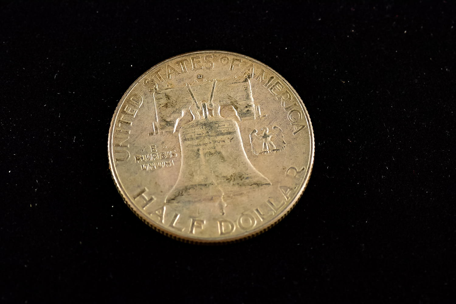 Pair of Benjamin Franklin Half Dollar Coins