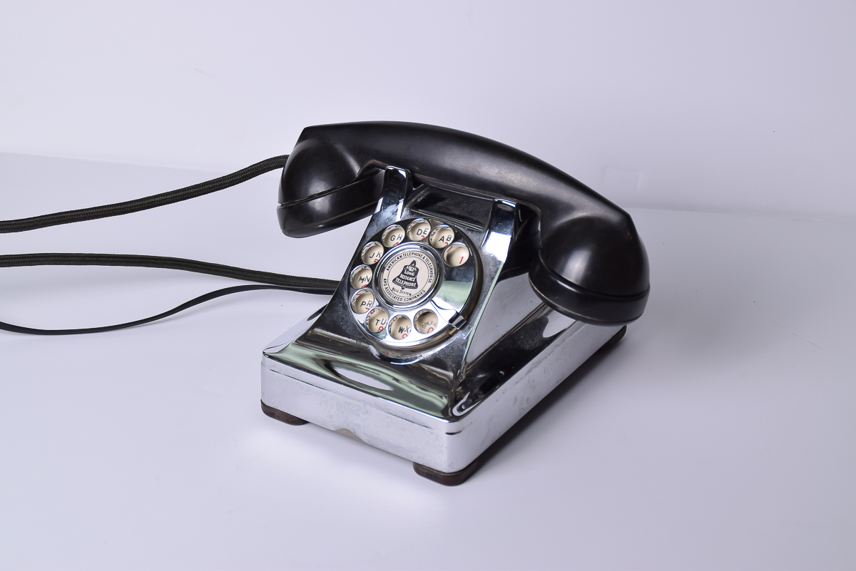 1930s Western Electric F1 Rotary Phone