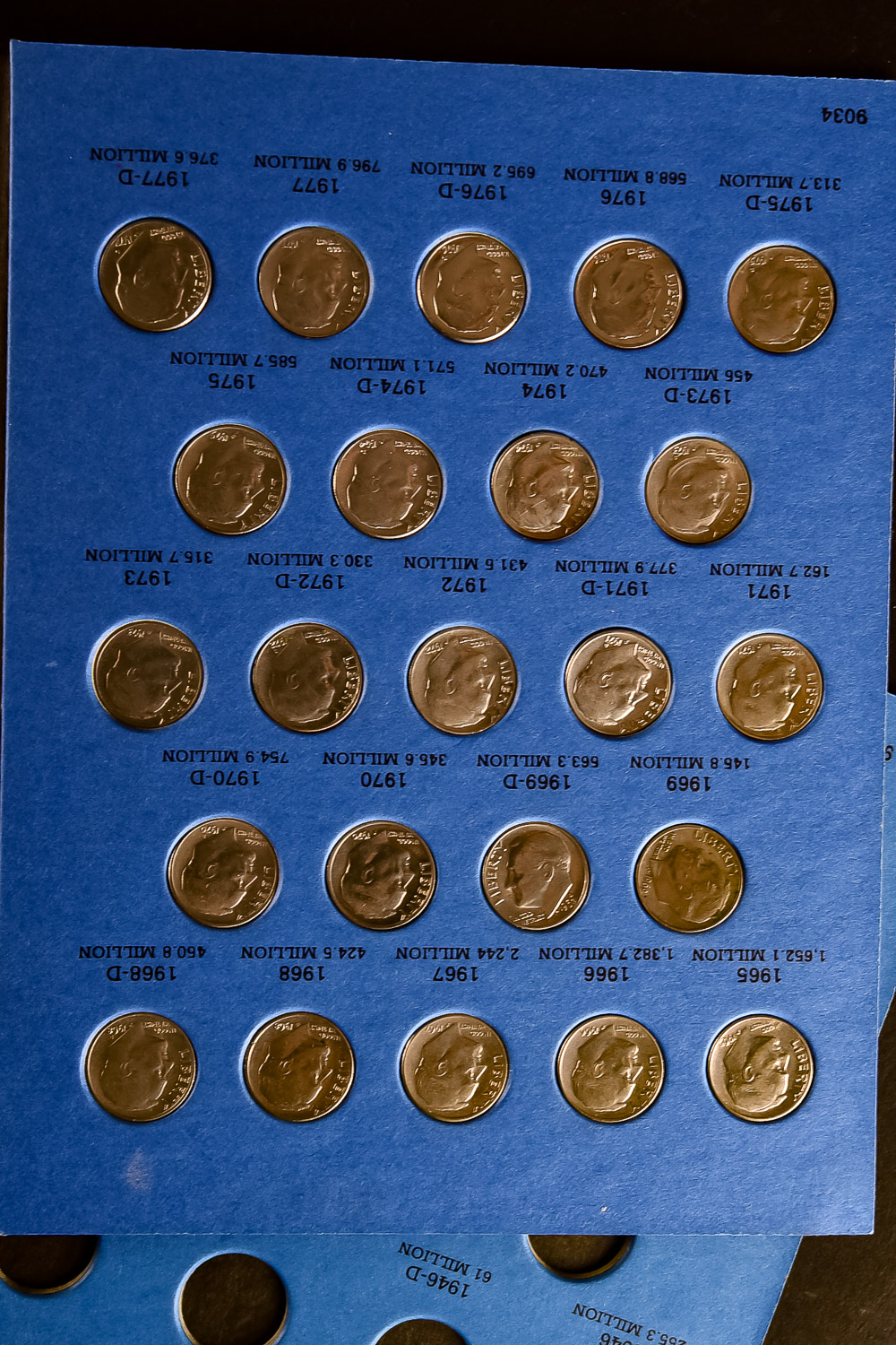 Collection of Roosevelt Dime Collector's Books
