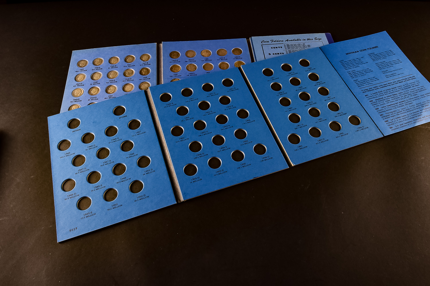 Collection of Roosevelt Dime Collector's Books