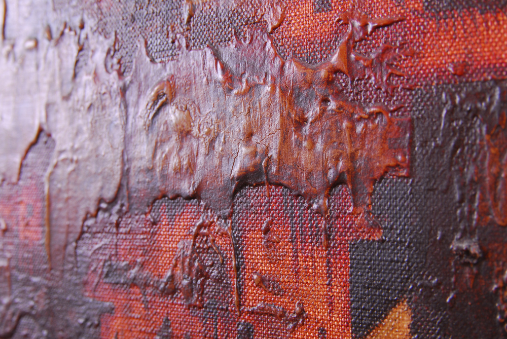 S.L. Jevtic Layered Oil on Canvas