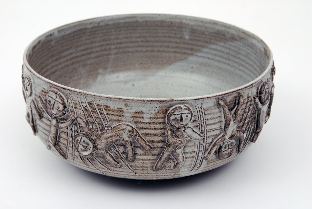 Pair of Solveig Cox Pottery Pieces