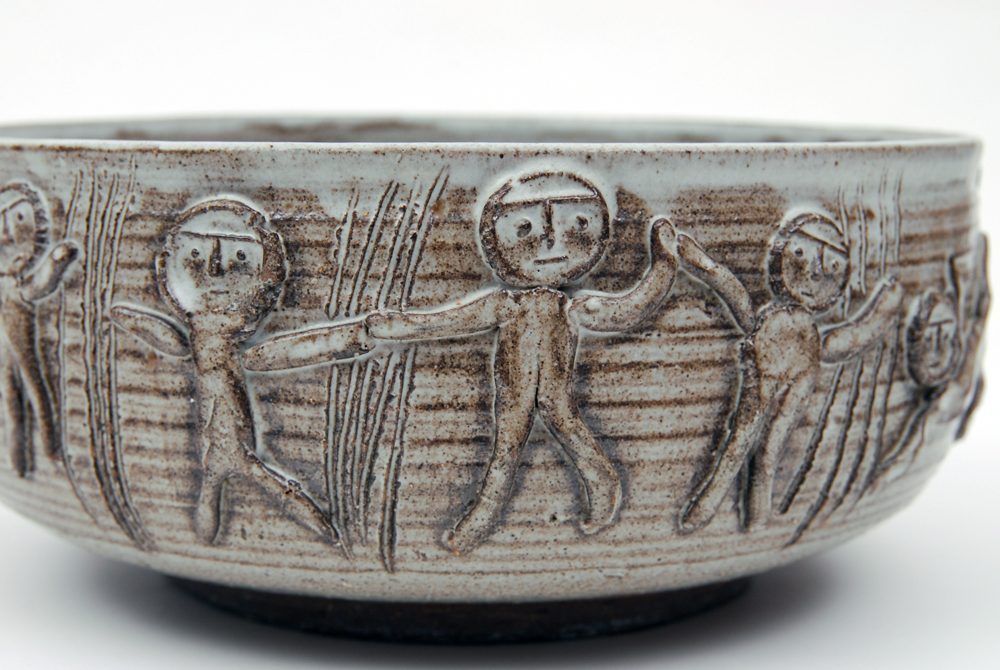 Pair of Solveig Cox Pottery Pieces