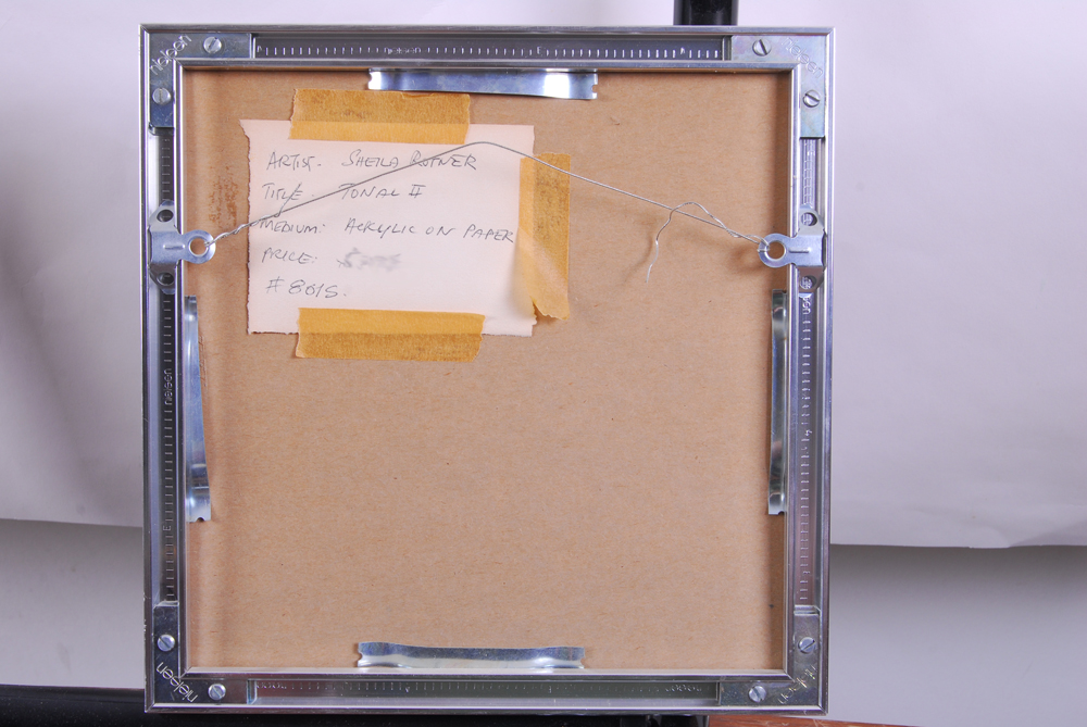 Sheila Rotner "Tonal II" Acrylic on Paper