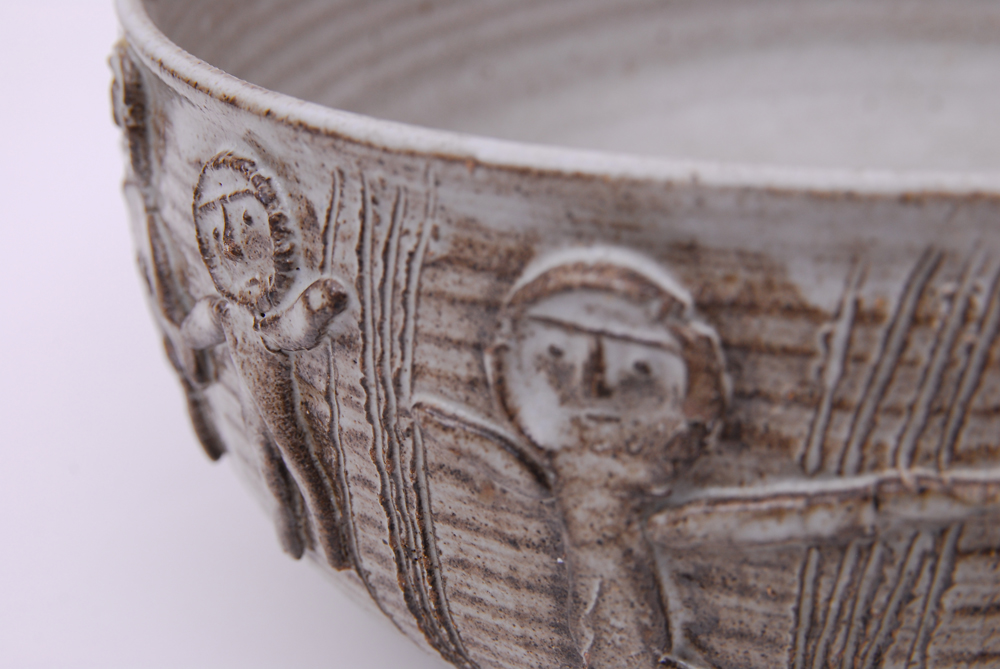 Pair of Solveig Cox Pottery Pieces