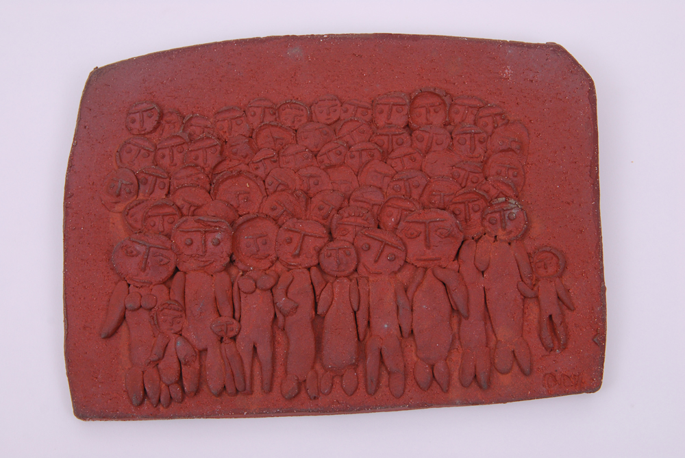 Pair of Solveig Cox Pottery Pieces