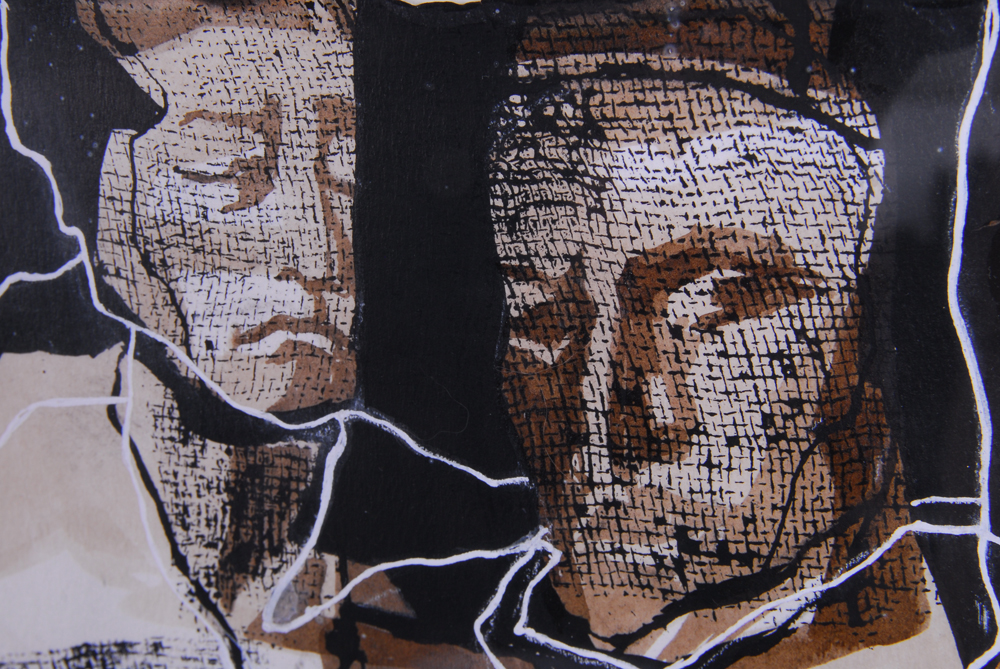 Alex Andra "Rumors" Ink Drawing