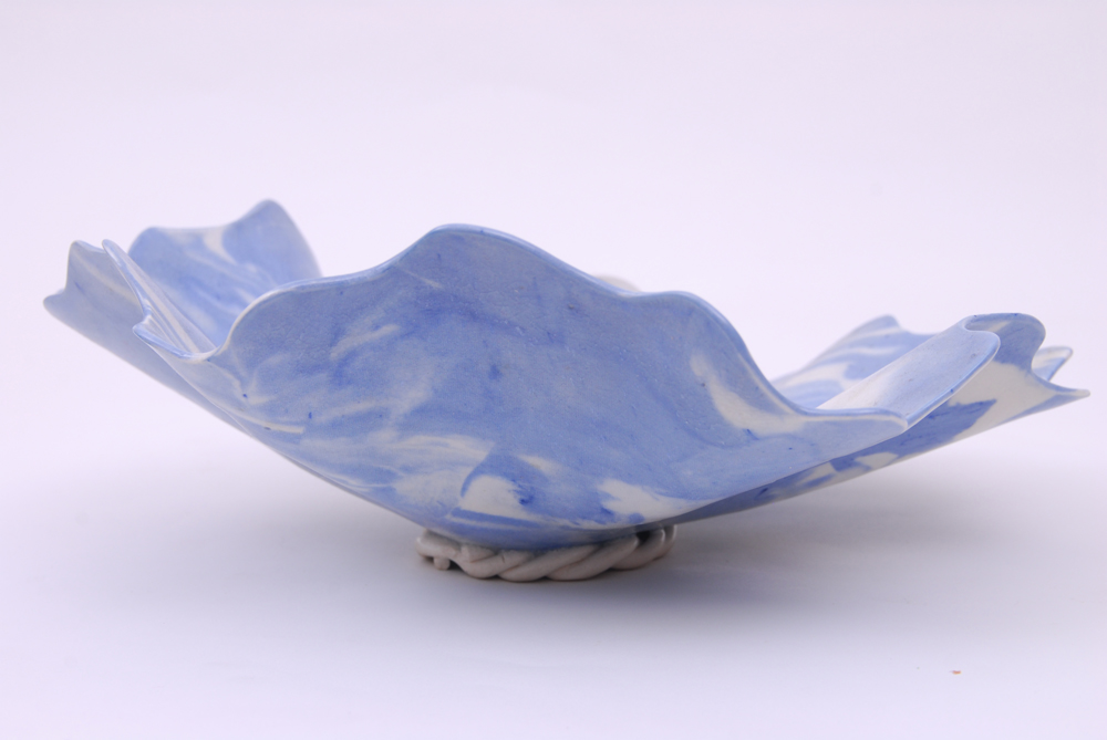 Set of Free Form Pottery Bowls by Rima Schulkind