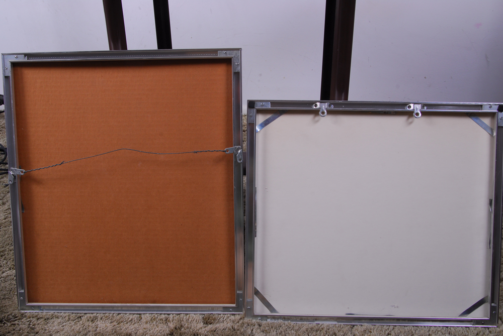 Pair of Framed Artwork