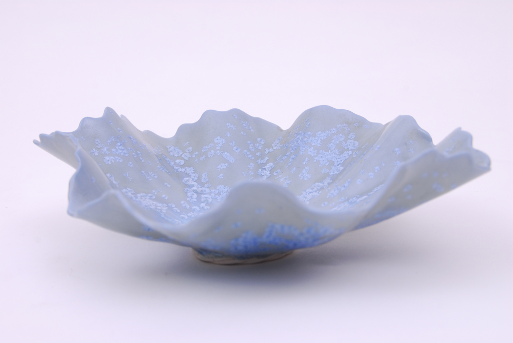 Set of Free Form Pottery Bowls by Rima Schulkind