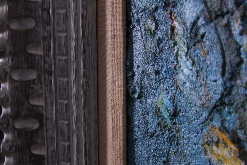 Pietro Lazzari "Fiori D Amore" Foam and Oil Painting