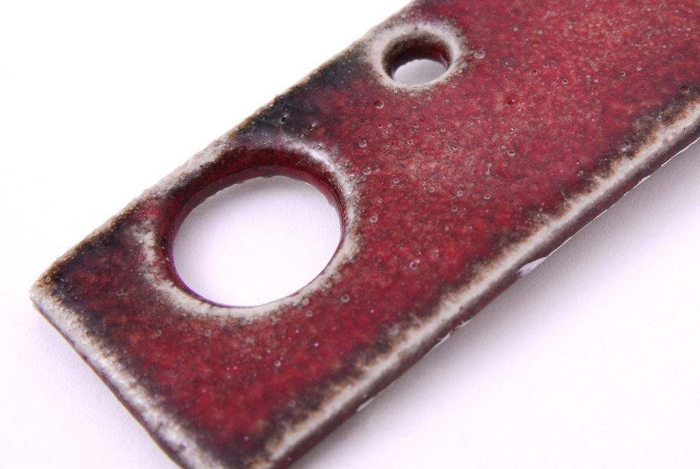 Pair of Rima Schulkind Pottery Necklaces