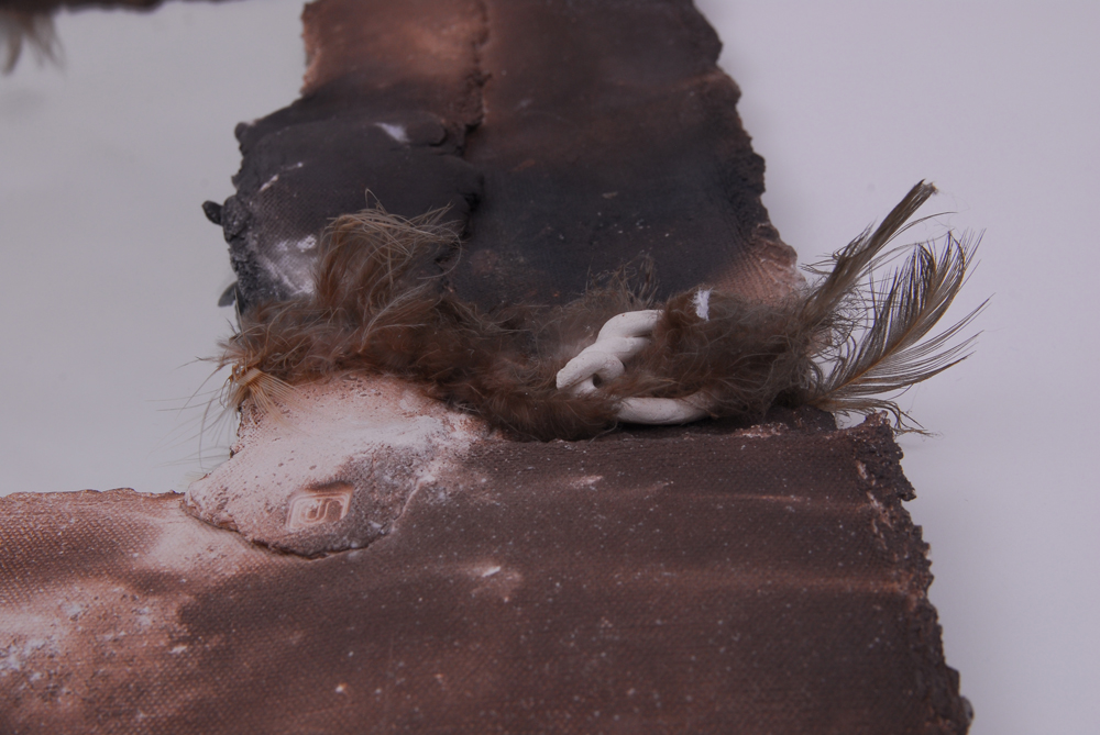 Rima Schulkind Mixed Media Wall Mirror