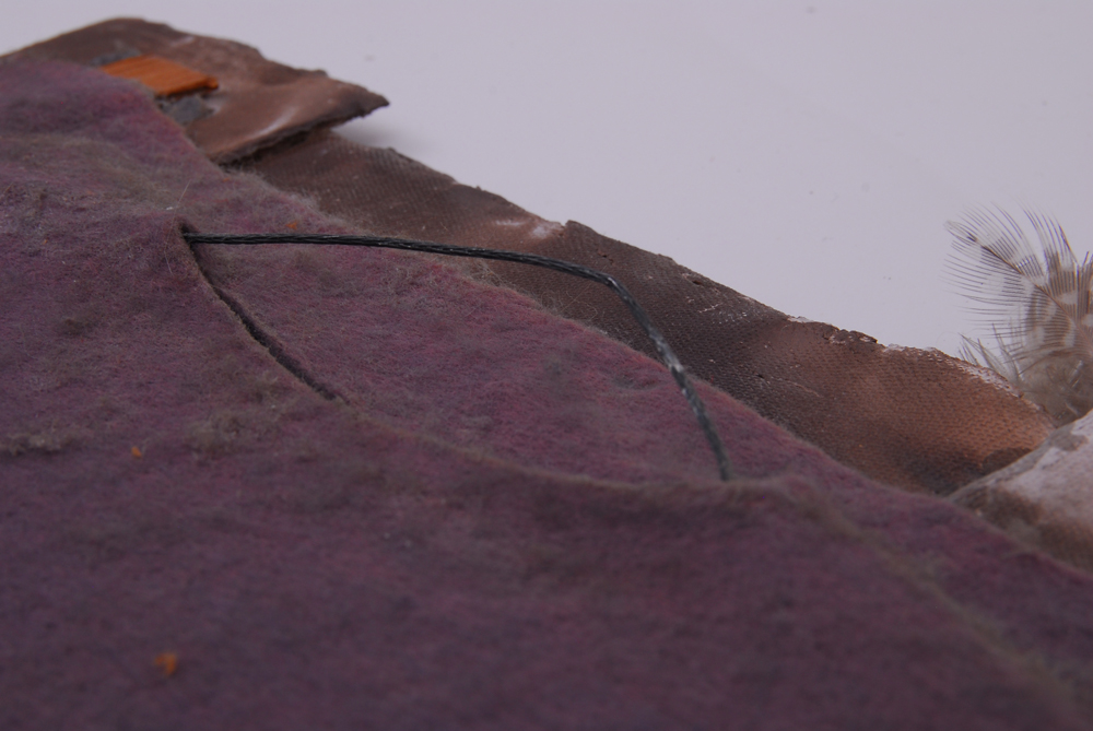 Rima Schulkind Mixed Media Wall Mirror