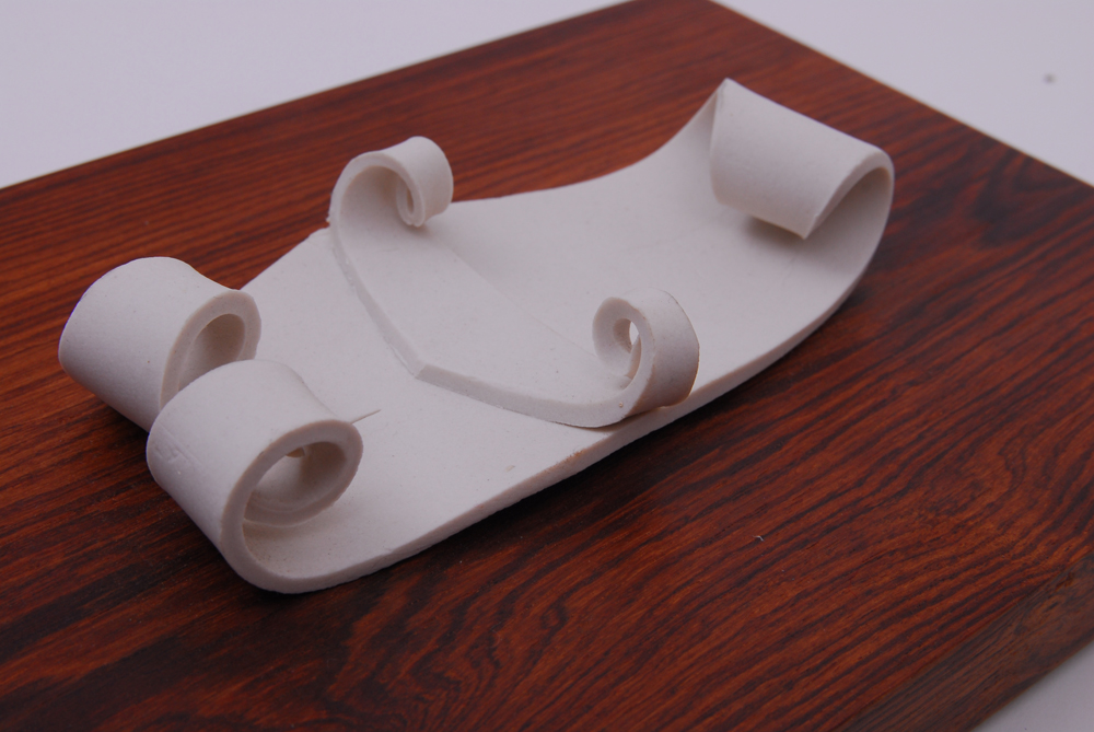 Pair of Rima Schulkind Clay Sculptures