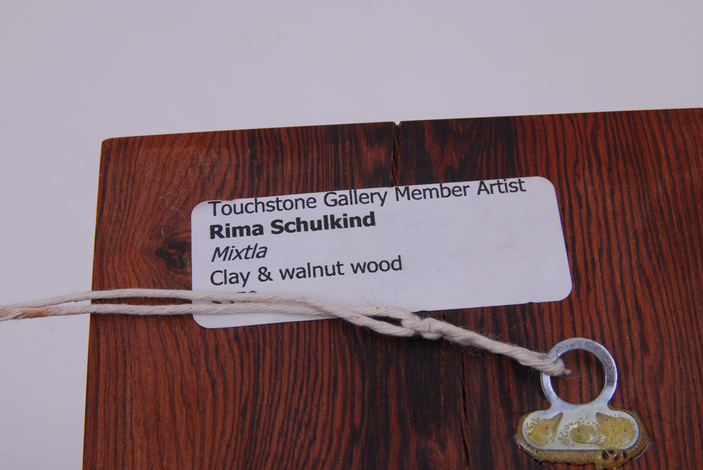 Pair of Rima Schulkind Clay Sculptures