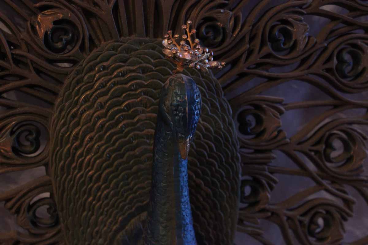 Acrylic Peacock Wall Hanging