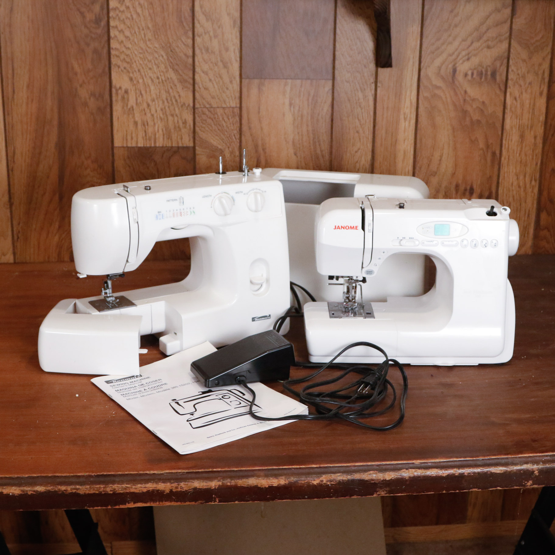 Janome and Kenmore Sewing Machines