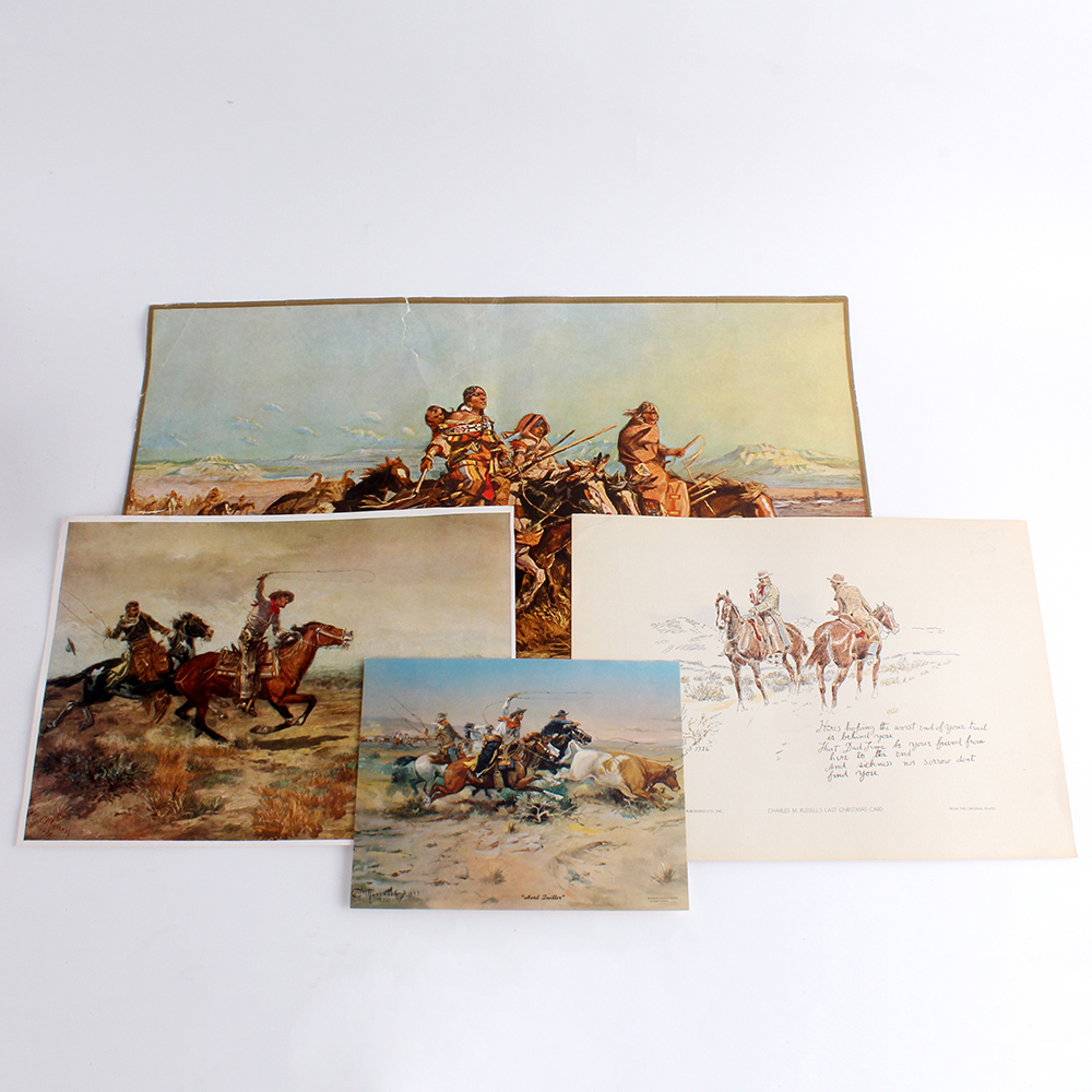 Unframed Charles M. Russell Prints
