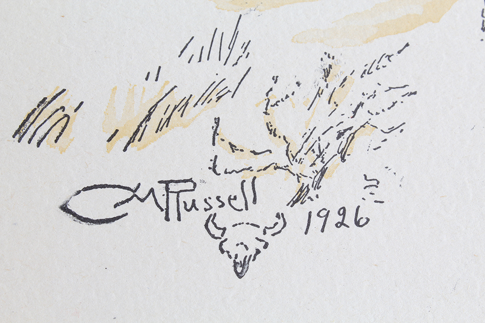 Unframed Charles M. Russell Prints