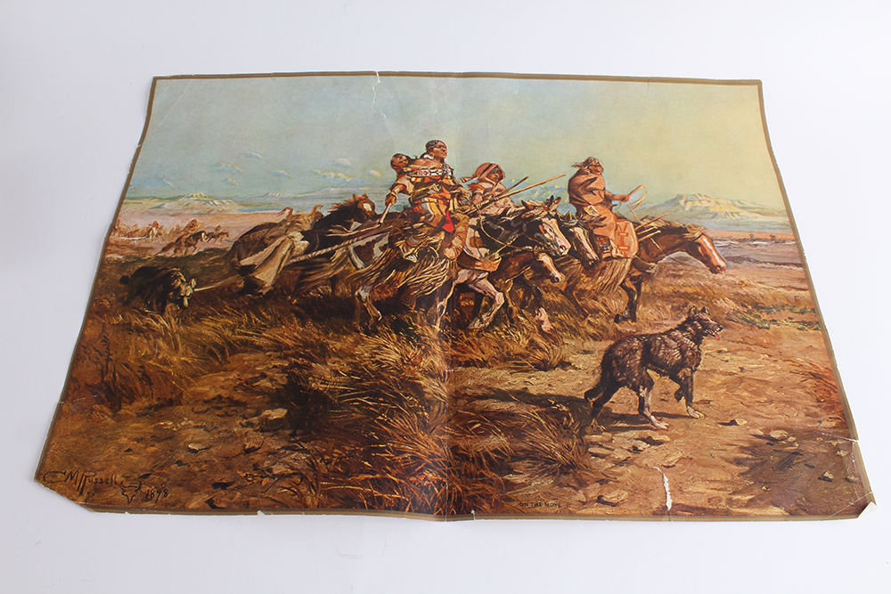 Unframed Charles M. Russell Prints