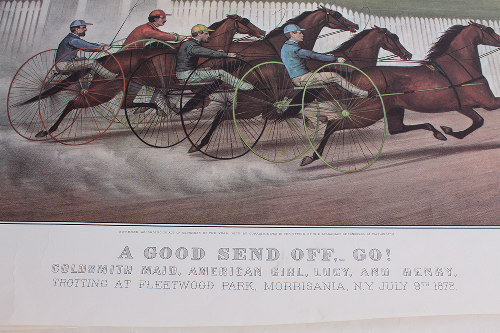 Norman Rockwell and Currier & Ives Offset Lithographs