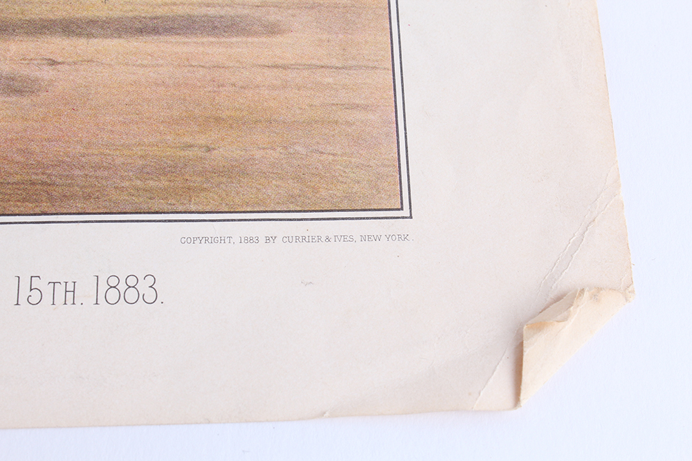 Norman Rockwell and Currier & Ives Offset Lithographs