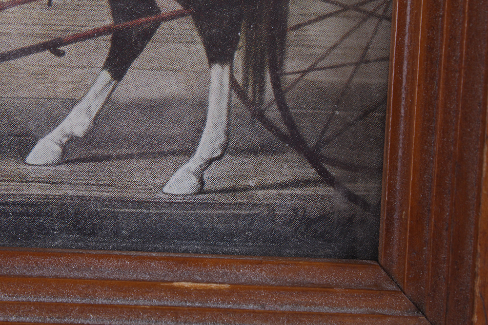 Pair of Horse Themed Framed Offset Lithographs