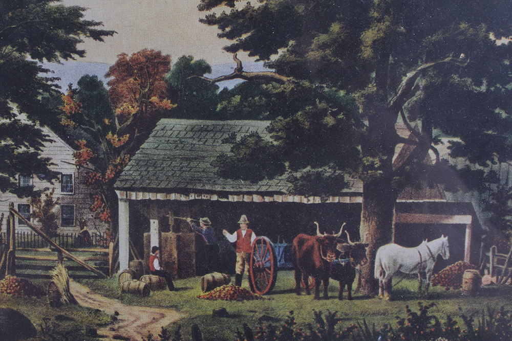 Pair of Horse Themed Framed Offset Lithographs