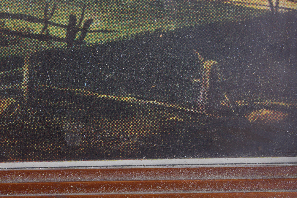 Pair of Horse Themed Framed Offset Lithographs