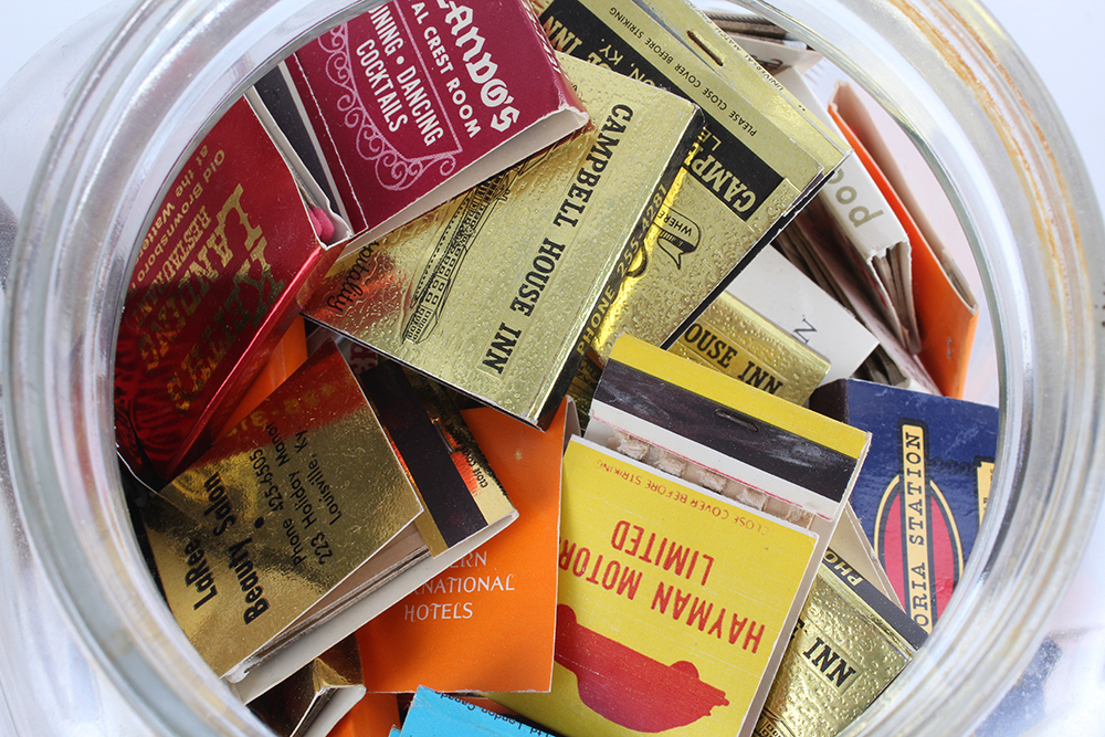 Selection of Vintage Matchbooks