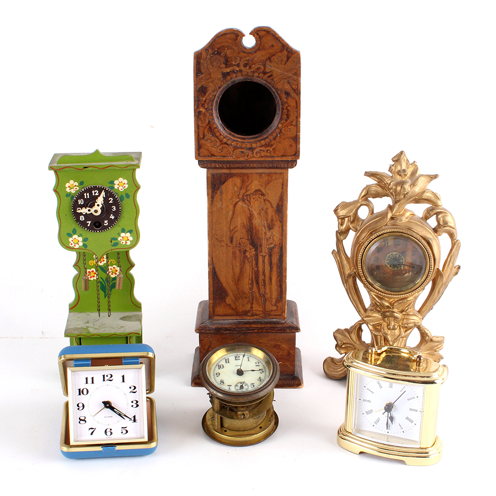 Antique Decorative Clocks with Small Clocks