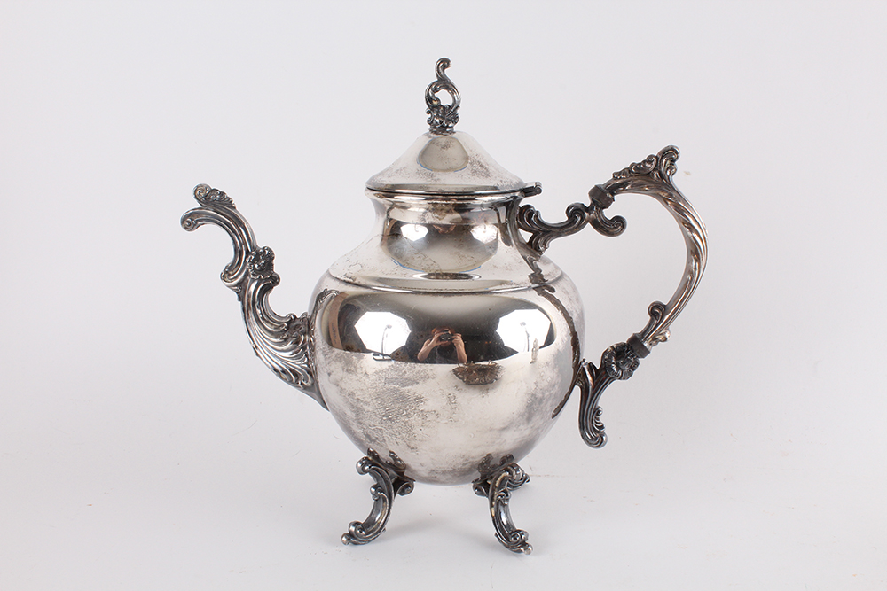 Ornately Decorated Silver Plate Collection