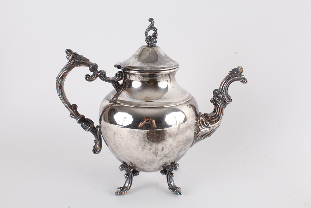 Ornately Decorated Silver Plate Collection