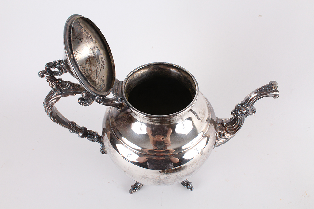 Ornately Decorated Silver Plate Collection