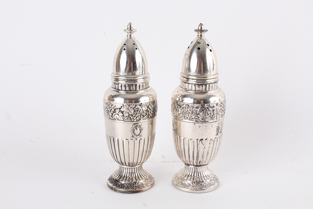 Ornately Decorated Silver Plate Collection