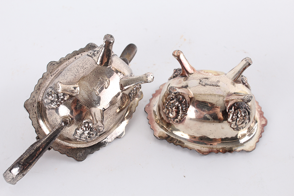 Ornately Decorated Silver Plate Collection