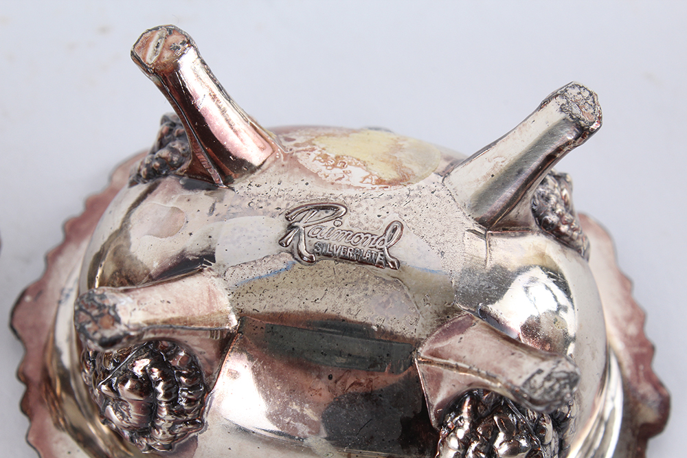 Ornately Decorated Silver Plate Collection