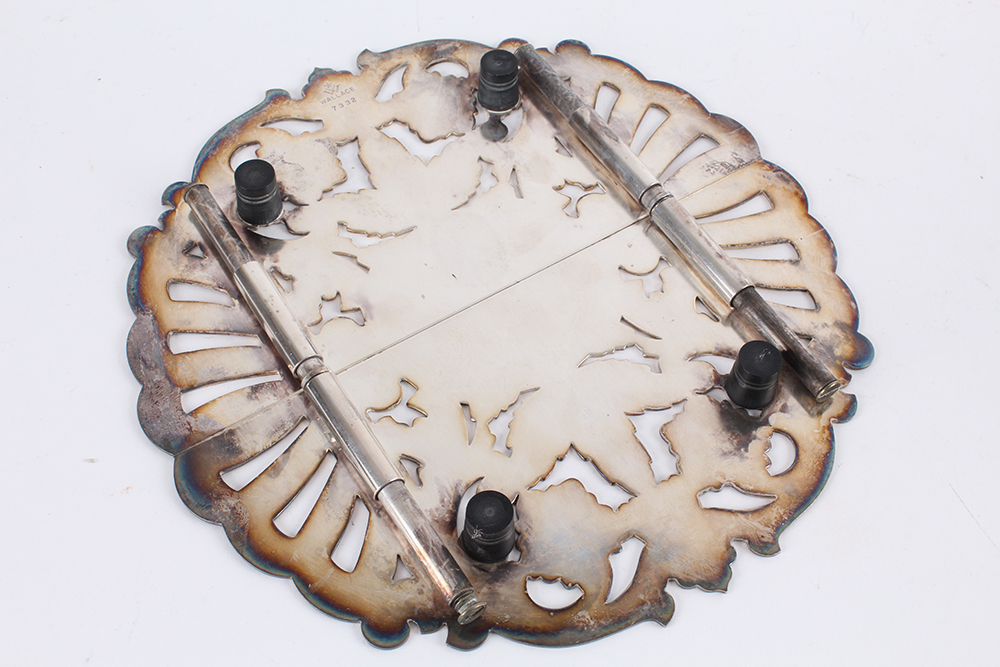 Ornately Decorated Silver Plate Collection