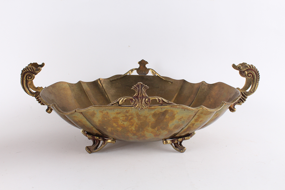 Collection of Brass and Brass Tone Decor