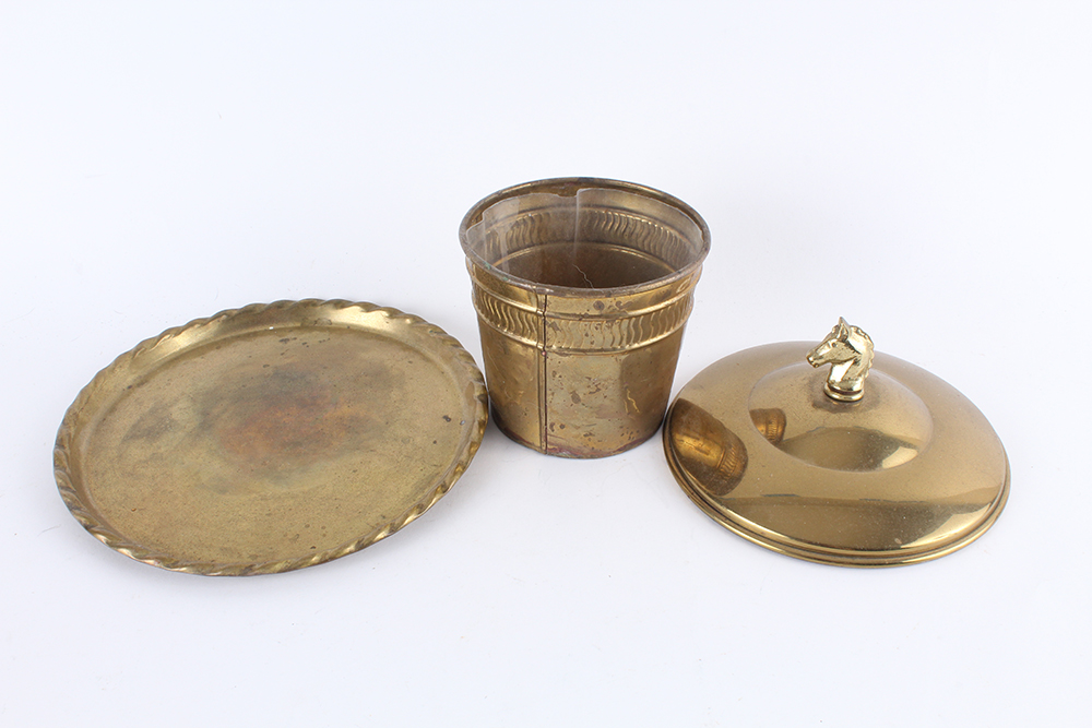 Collection of Brass and Brass Tone Decor