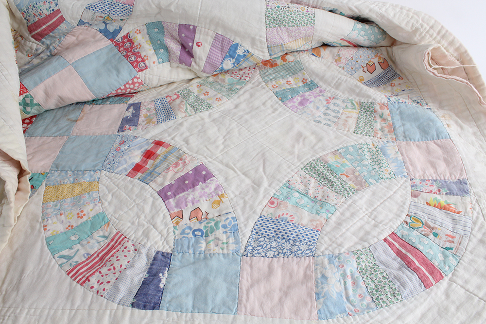 Trio of Hand Sewn Quilts